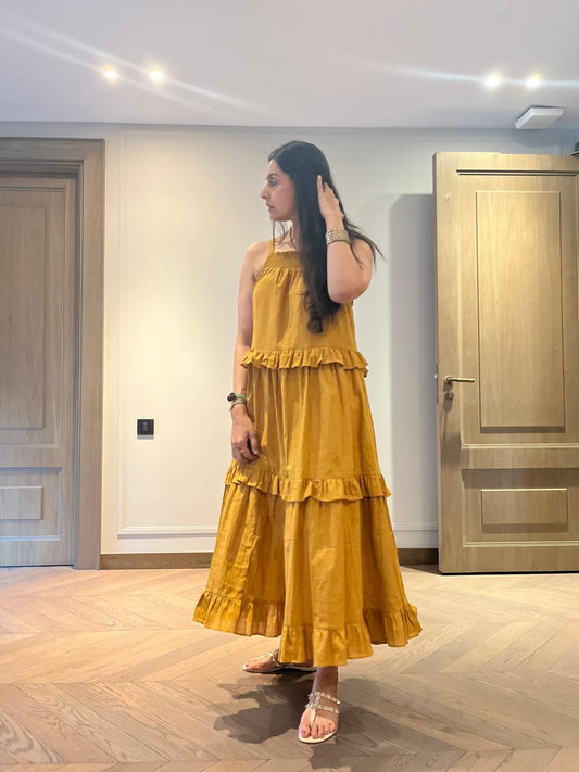 Mustard Dress
